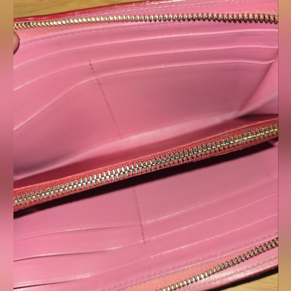 Miu Miu Madres Leather Bow-embellished  Long Wallet - Picture 6 of 9